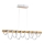 ONLI - Lampadario LED a sospensione con filo NILO LED/70W/230V 4000K marrone/bianco
