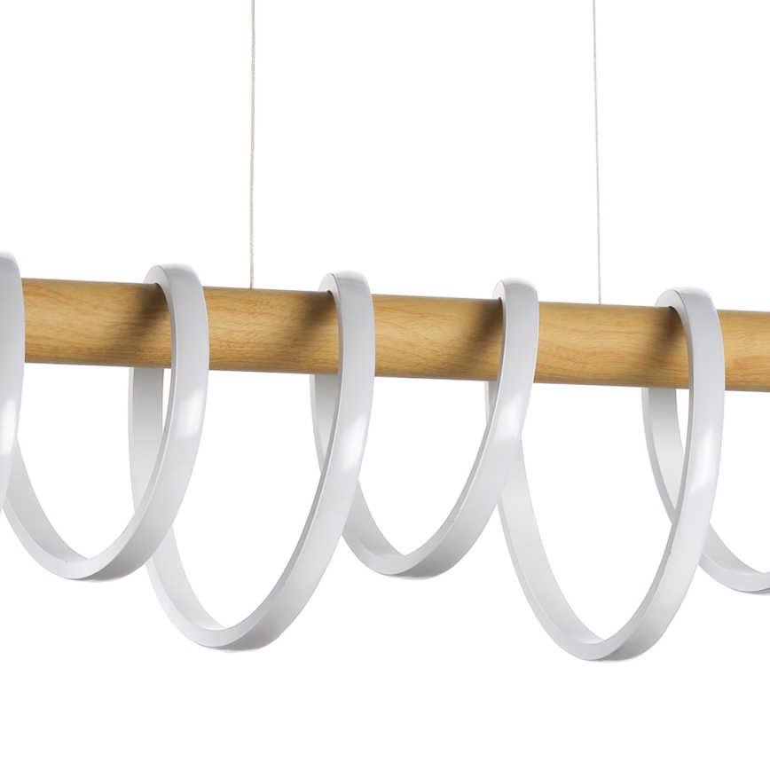 ONLI - Lampadario LED a sospensione con filo NILO LED/70W/230V 4000K marrone/bianco