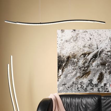 ONLI - Lampadario LED a sospensione con filo ONDA LED/30W/230V 4000K nero