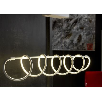 ONLI - Lampadario LED a sospensione con filo SPIRALE LED/72W/230V 3000K bianco