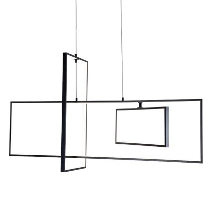 ONLI - Lampadario LED a sospensione con filo SQUID LED/60W/230V 4000K nero