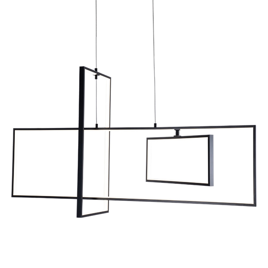ONLI - Lampadario LED a sospensione con filo SQUID LED/60W/230V 4000K nero