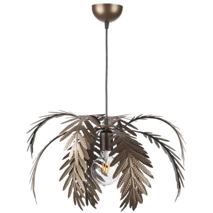 ONLI - Lampadario sospeso DUBAI su cavo 1xE27/22W/230V, finitura bronzo