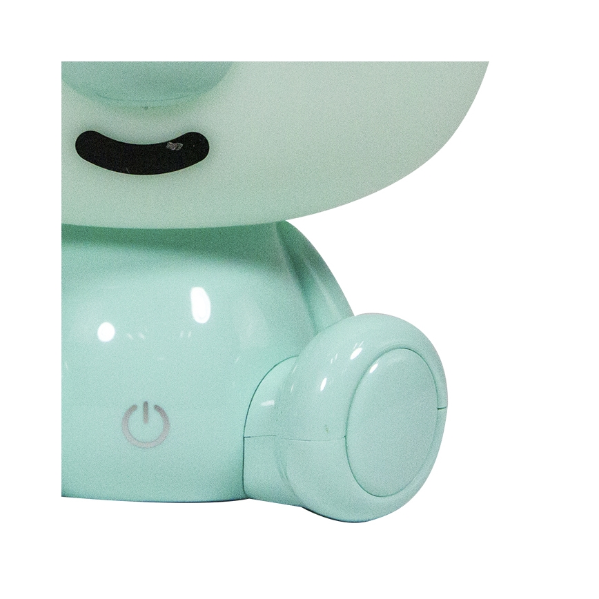 ONLI - Lampada notturna dimmerabile a LED per bambini PUPPIES LED/3W/230V 20 cm koala/verde