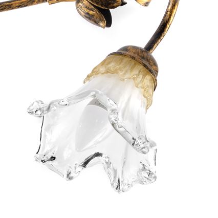 ONLI - Plafoniera ARIANNA 4xE14/6W/230V bronzo