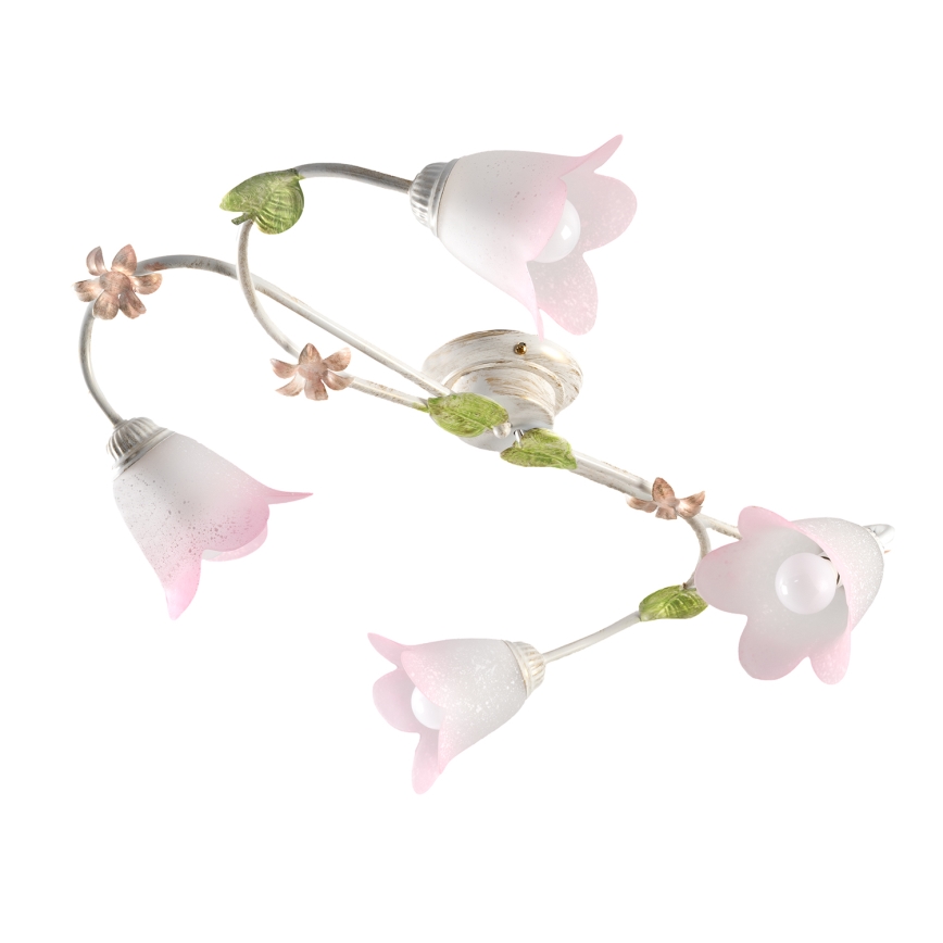 ONLI - Plafoniera BOTTON DORO 4xE14/6W/230V