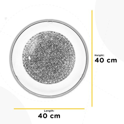ONLI - Plafoniera LED BRILL LED/18W/230V 4000K diametro 40 cm