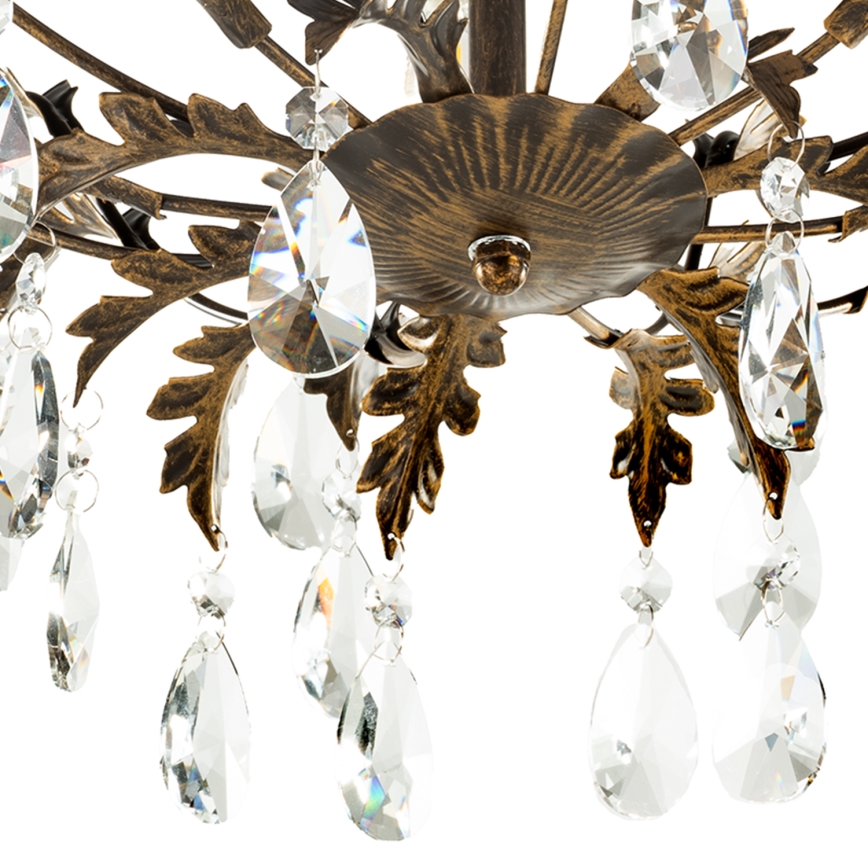 ONLI - Plafoniera TERESA 3xE14/6W/230V bronzo