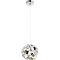 Open Design OR80179 - Lampada a sospensione con cavo CARERA 1xG9/7W/230V Ø 15 cm cromo lucido