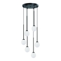 Open Design OR80636 - Lampadario su cavo OTA 6xG9/8W/230V nero