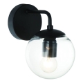 Open Design OR81404 - Lampada da parete BAO 1xE27/8W/230V nera/trasparente