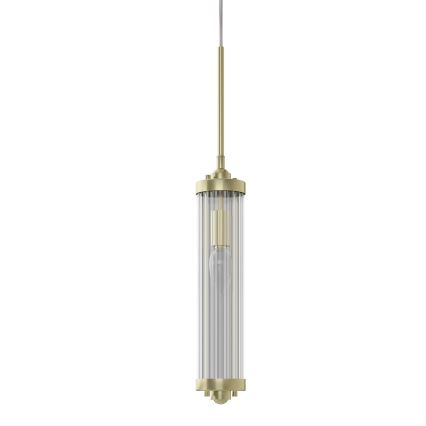 Open Design OR84368 - Lampadario a cavo FIATTO 1xE14/12W/230V in ottone