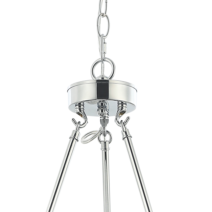 Open Design OR84375 - Lampadario a catena VERNO 6xE14/12W/230V Ø 55 cm cromo lucido