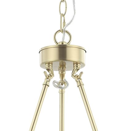 Open Design OR84382 - Lampadario a catena VERNO 6xE14/12W/230V Ø 55 cm ottone