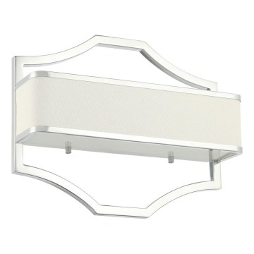 Open Design OR84504 - Applique a parete GERDO 2x E14/12 W/230 V cromo lucido/bianco