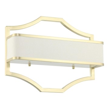 Open Design OR84511 - Applique da parete GERDO 2xE14/12W/230V ottone/bianco