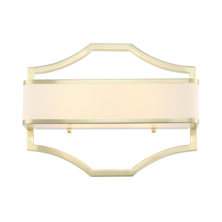 Open Design OR84511 - Applique da parete GERDO 2xE14/12W/230V ottone/bianco