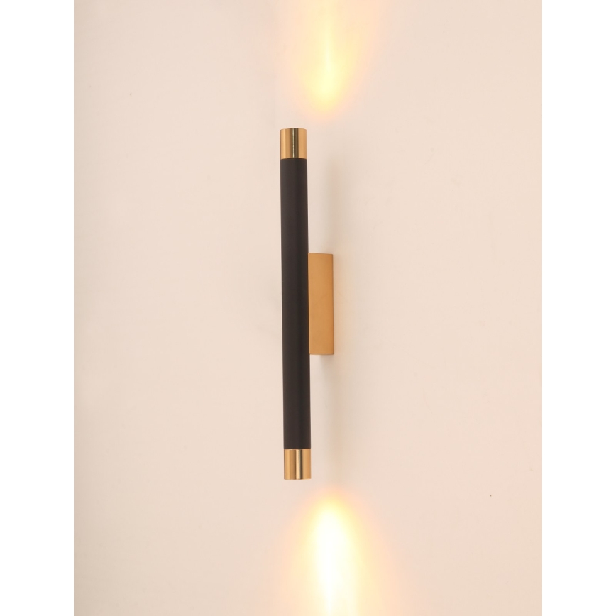 Open Design OR84573 - Lampada da parete Q 2xG9/3,5W/230V nero/oro