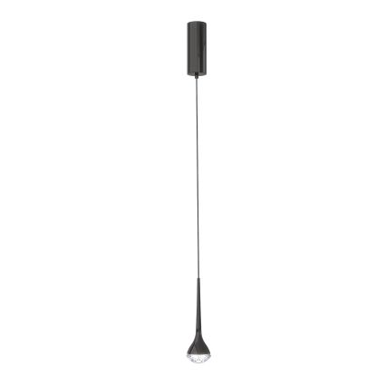 Open Design OR84795 - Lampadario LED sospeso CRIMA LED/7W/230V nero