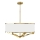 Open Design OR84825 - Lampadario a stelo GERDO 4xE27/12W/230V oro/bianco