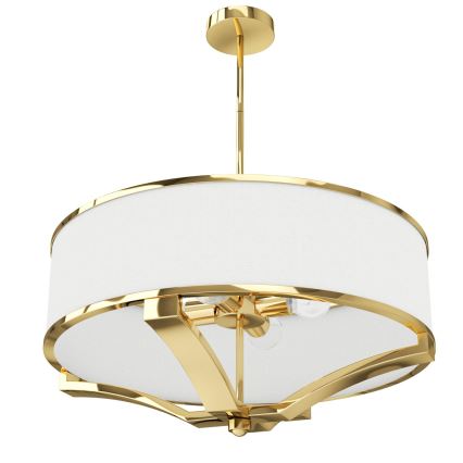 Open Design OR84825 - Lampadario a stelo GERDO 4xE27/12W/230V oro/bianco