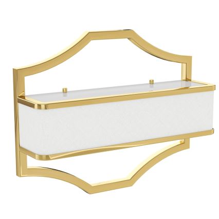 Open Design OR84832 - Applique da parete GERDO 2xE14/12W/230V oro/bianco