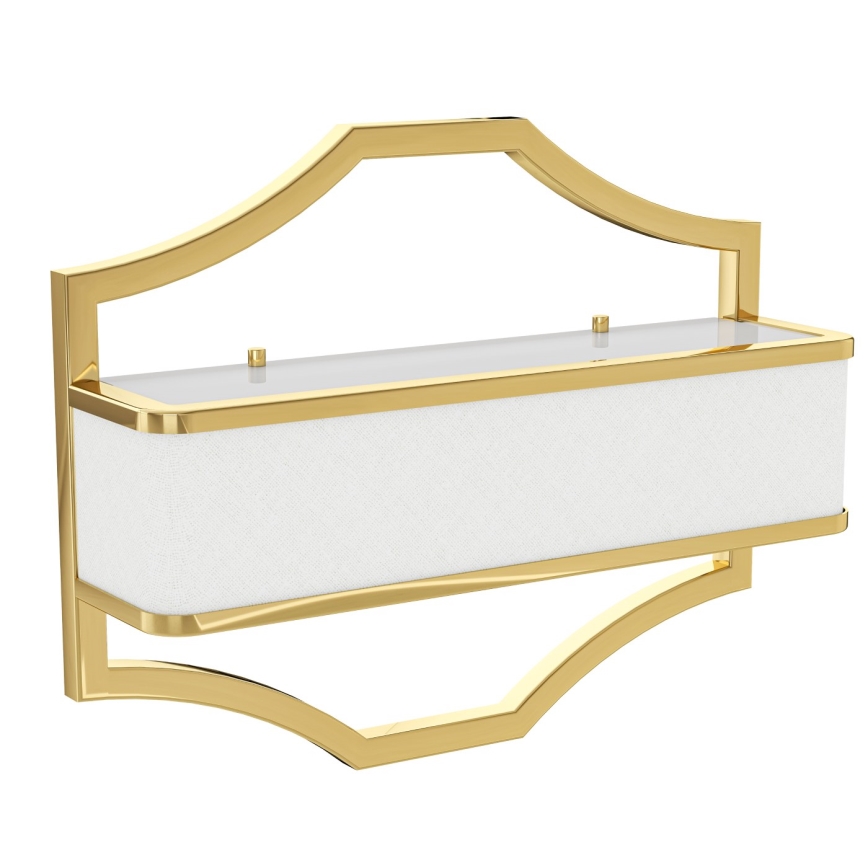 Open Design OR84832 - Applique da parete GERDO 2xE14/12W/230V oro/bianco