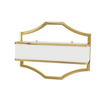 Open Design OR84832 - Applique da parete GERDO 2xE14/12W/230V oro/bianco