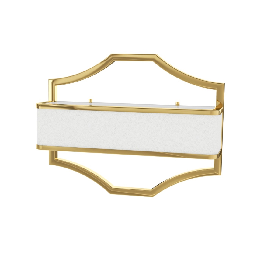 Open Design OR84832 - Applique da parete GERDO 2xE14/12W/230V oro/bianco