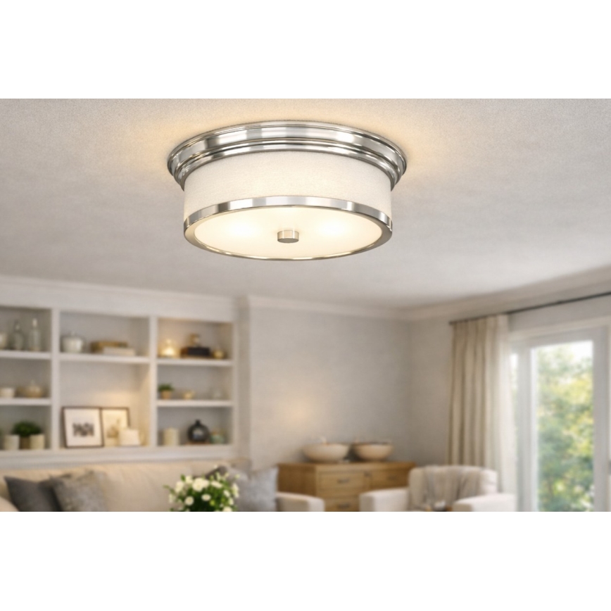 Open Design OR84863 - Plafoniera FAMBURO 3xE14/12W/230V Ø 31 cm cromo lucido