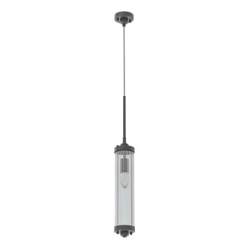 Open Design OR85310 - Lampada a sospensione con cavo FIATTO 1xE14/12W/230V nero