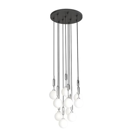 Open Design OR85358 - Lampadario a sospensione su cavo ERO 10xG9/8W/230V cromo lucido