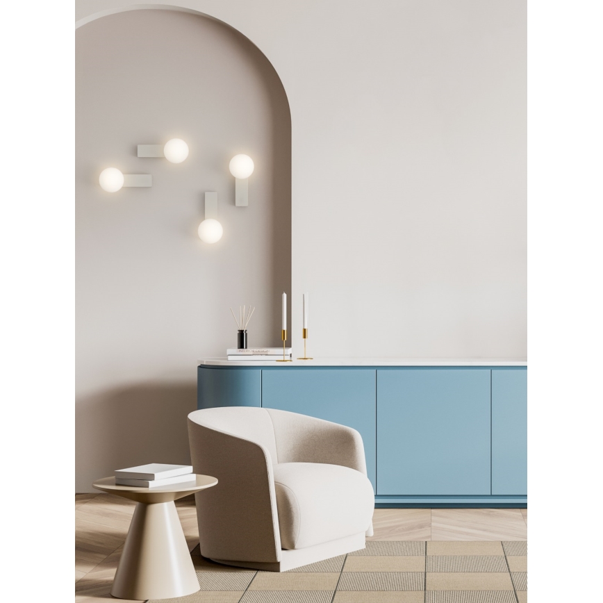 Open Design OR85549 - Applique da bagno BOLETTA 1xG9/8W/230V IP44 beige