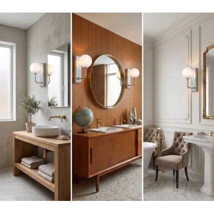 Open Design OR85594 - Applique da bagno ERO 1xG9/9W/230V IP44 cromo lucido