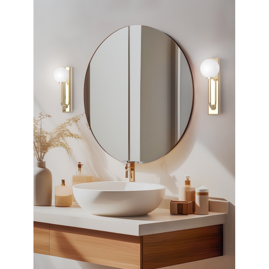 Open Design OR85600 - Applique da parete per bagno ERO 1xG9/9W/230V IP44 ottone