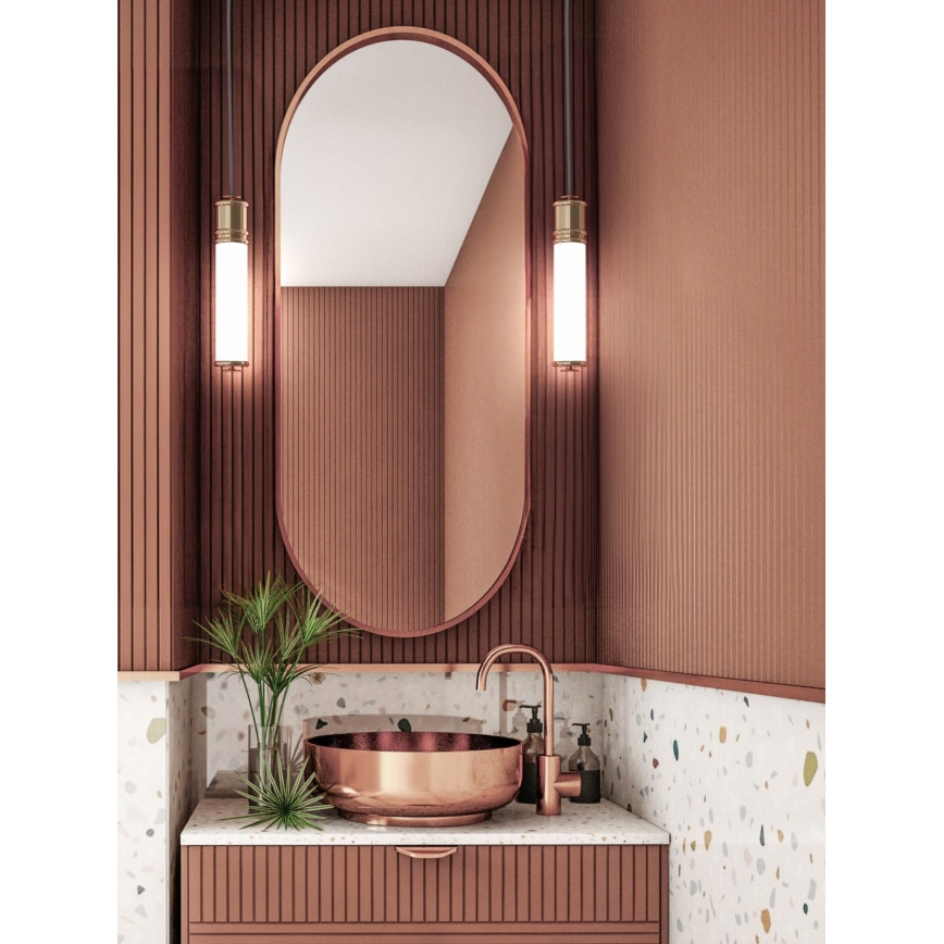 Open Design OR85723 - Lampadario a sospensione LED OMI, 10W/230V, ottone