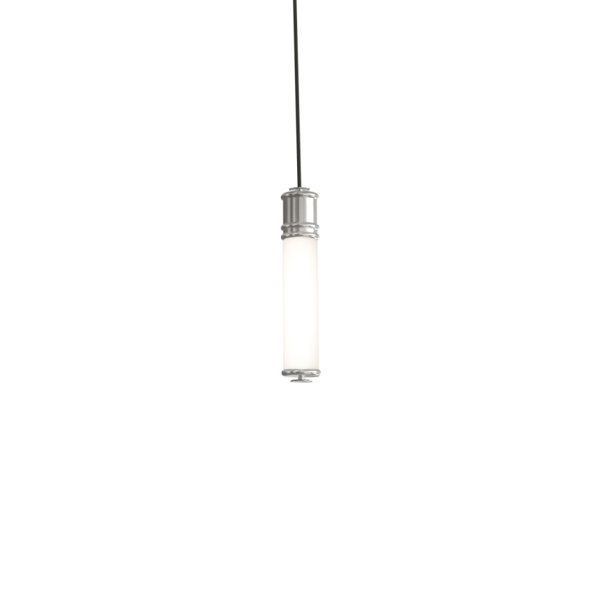 Open Design OR85730 - Lampadario a sospensione su cavo OMI LED/10W/230V cromo lucido