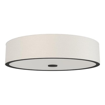 Open Design OR85983 - Plafoniera ZALINDRO 4xE27/15W/230V Ø 54,5 cm bianco/nero
