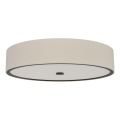 Open Design OR85990 - Plafoniera ZALINDRO 4xE27/15W/230V Ø 54,5 cm beige/marrone