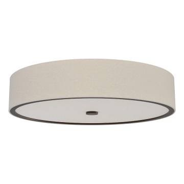 Open Design OR86041 - Plafoniera ZALINDRO 6xE27/15W/230V Ø 74,5 cm beige/marrone