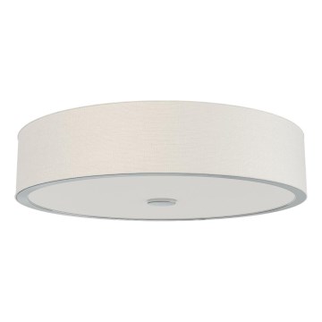 Open Design OR86065 - Plafoniera ZALINDRO 6xE27/15W/230V diam. 74,5 cm bianco/cromo lucido