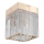 Open Design OR86188 - Faretto CUBO 1xG9/8W/230V trasparente/oro rosa