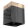 Open Design OR86300 - Faretto CUBO 1xG9/8W/230V nero/oro rosa