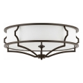 Open Design OR86607 - Plafoniera STESSO 4xE27/12W/230V Ø 65 cm marrone