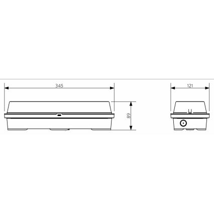 Opple 26277 - LED luce tecnica ECOMAX LED/5W/230V IP65