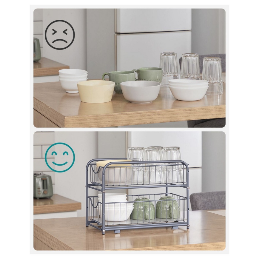 Organizzatore per la casa MARGE grigio