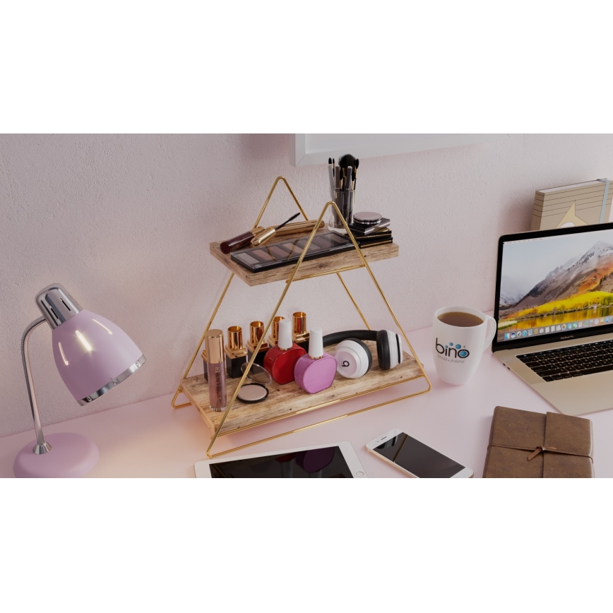 Organizzatore per scaffali 35x40 cm oro