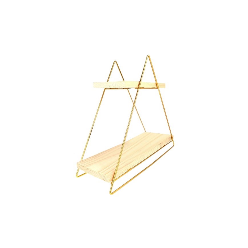 Organizzatore per scaffali 35x40 cm oro