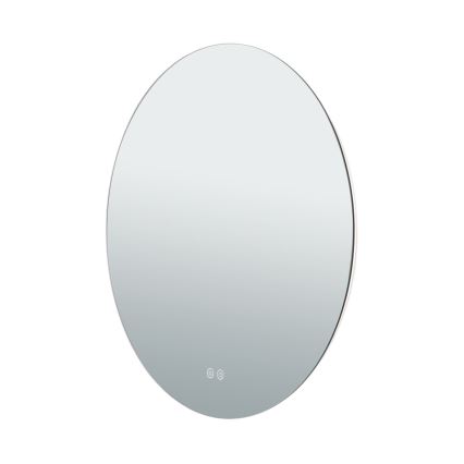 LED Bagno heated muro specchio con un retroilluminazione FOCUS LED/25W/230V 3000/4200/6000K diametro 60 cm IP44