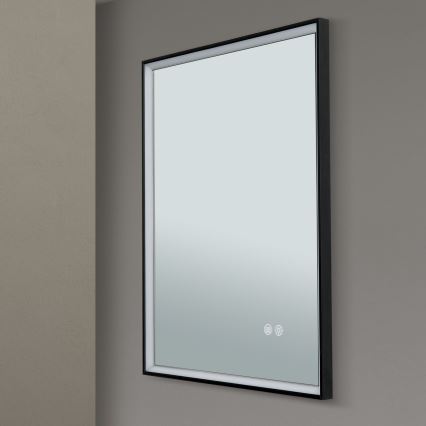 Specchio da bagno riscaldato a parete con retroilluminazione LED FRAME/48W/230V 3000/4000/6000K 60x45 cm IP44
